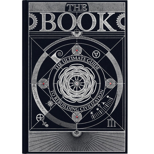 The Book. The Ultimate Guide to Rebuilding a Civilization - Inspirational Science Books for Adults - Unique Artifact - Knowledge Encyclopedia with Over 400 Pages of Detailed & Catchy Illustrations
