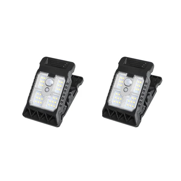 Outdoor Solar Clip Light with Motion Sensor